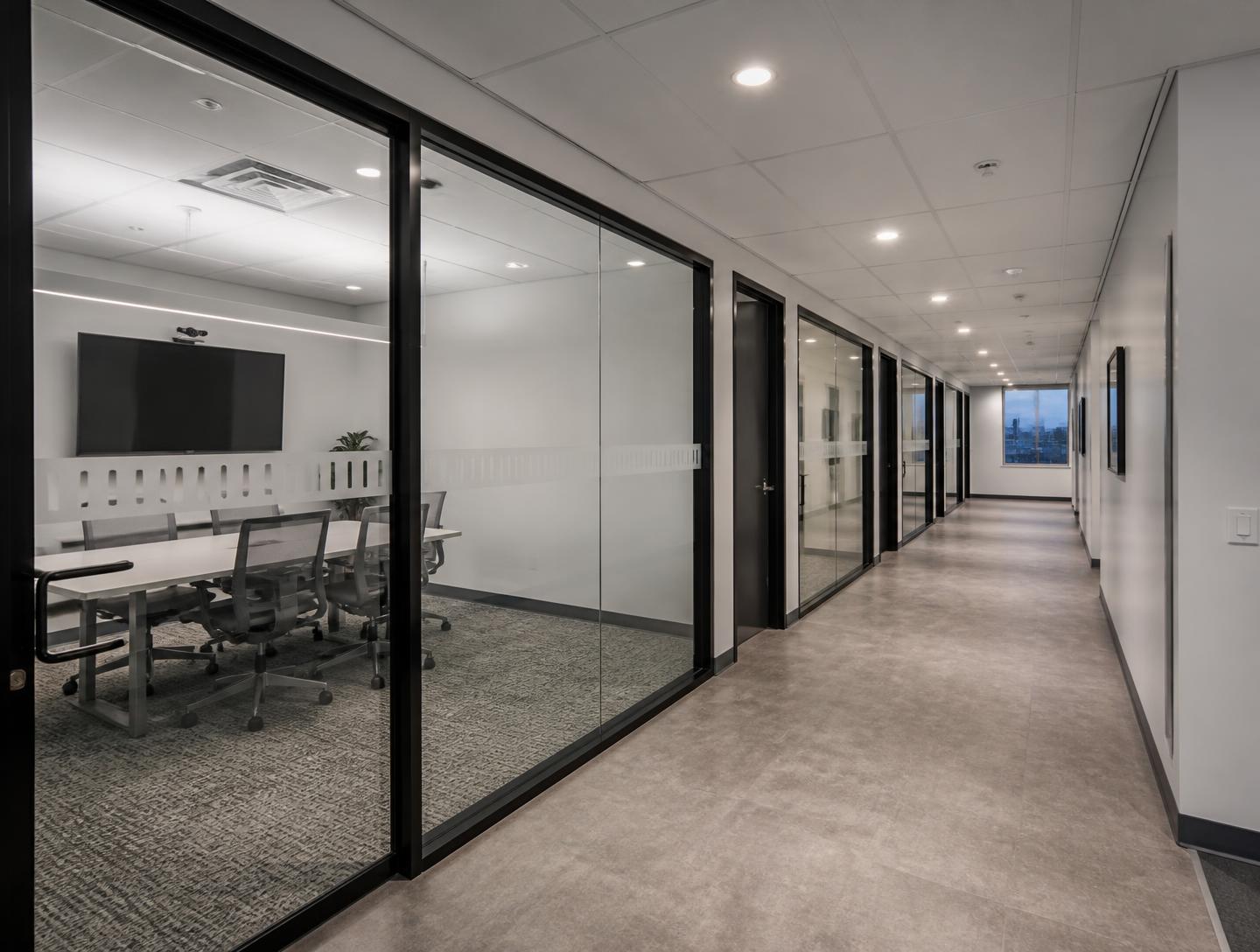 Commercial office refurbishment interior